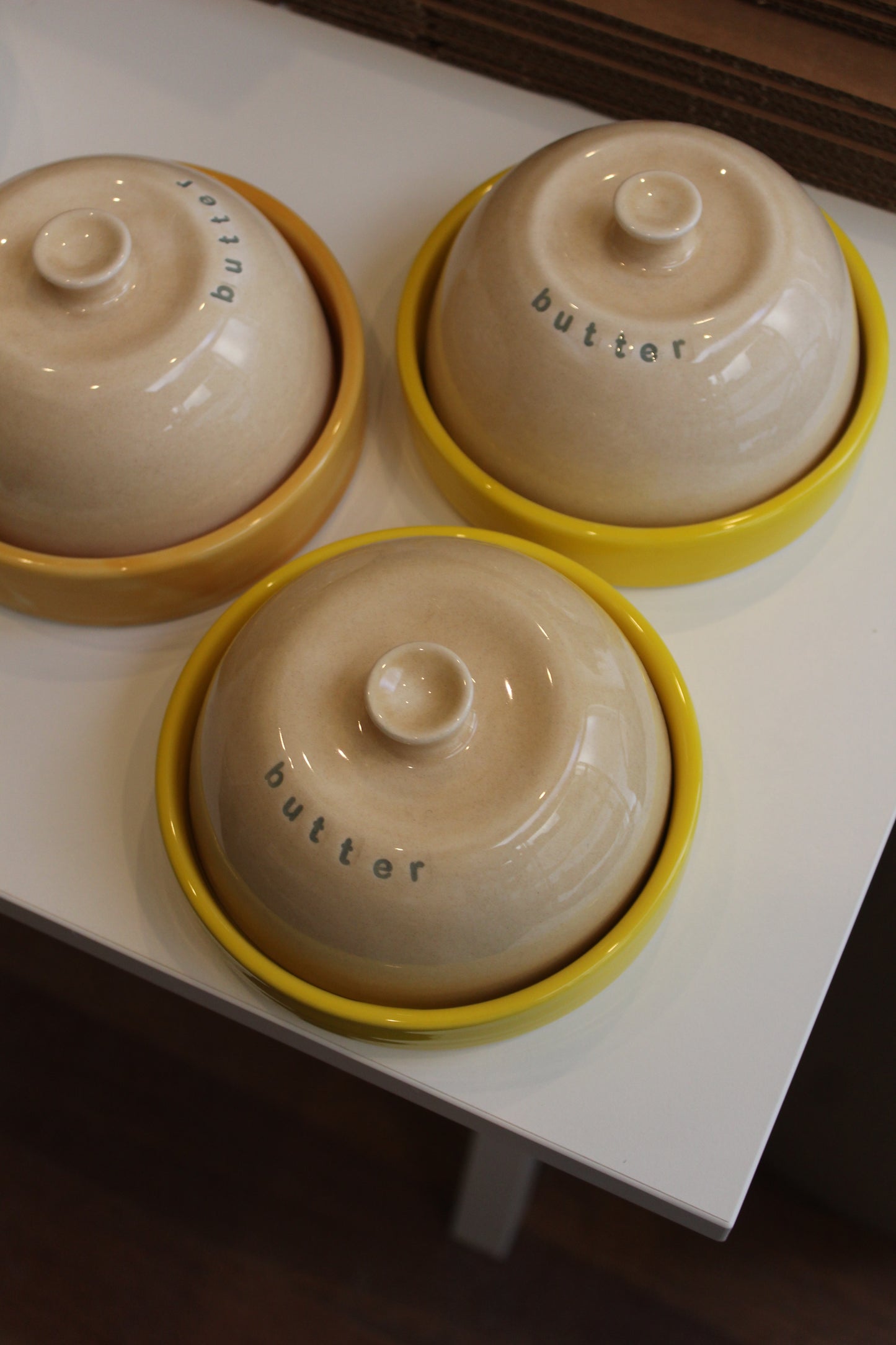 Kapaklı Tereyağı/Peynir Tabağı